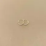 Creoler i Sølv Ø 10 mm Glatte Hoops 1,2 mm, SØ 1210, tynde Creoler sølv - glatte hoop, runde, øreringe, ørenringe, hoops, runde ringe, glatte, ægte sølv, sterling sølv, billige, god kvalitet, flotte, stilige, stilrene, biti, ribe