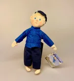 Emil fra Lønneberg og Lille Ida, svensk, eventyr, småland, tyttebærmaja, carl alfred, line, dukker, sovedyr, krammebamser, tøjdukke, stofdukke, dreng, pige, lege, nostalgisk, sverige, legetøj, børneting, biti, ribe