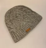 Hue Aran i Blød Uld - Bayko Grå, bayko, 8959, lysegrå, grå, meleret, merino, blød, pandebånd, foer, foret, kabelmønster, kabelstrik, aran, mønster, ensfarvet, uni, cool, hipster, , lækker, enkel, ensfarvet, jagt, herrehue, unisex, til, mænd, damer, beanie, uld, ulden, ren, blød, foret, med, foer, fleece, kradser ikke, windstopper, vindtæt, varm, klassisk, billig, tilbud, smart, uldstrrik, uldhue, uldhat, strikket, håndstrikket, hat, biti, vinter, efterår, gave, gaveide, julegave, ribe, nationalpark, vadehavet, sort sol, udendørs, liv, outdoor,