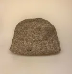 Hue Uld med Foer og Ombuk - Grå, gadhi,neutral, sandfarvet, varm, grå, lysegrå, beige, lys, enkel, stilig, herrehue, til, herrer, mænd, drenge, hipster, beanie, uldhue, damer, damehue, strikhue, strikhat, ulden, hjemmestrikket, håndstrikket, enkel, simpel, stilet, smart, ung, hip, moderne, gave, gaveide, kvalitet, billig, tilbud, julegave, varm, blød, foret, windstopper, kradser ikke, biti, ribe, ren, uld