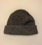 Possum Hue Dobbelt med Opslag - Brun Blå, moraine, mix, damehue, hat, strikhue, strikhat, strikket, let, lun, varm, blød, elegant, luksus, flot, klassisk, dobbeltstrikket, smart, luksus, kvalitet, cashmere, cashmir, biti, ribe, sort sol, vadehavet, out door, accessoires, tilbehør, vinter, efterår, new zealand