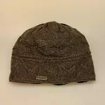 Hue i Uld med Foer - Kakao, yuvani, 7157, brun, mud, lerbrun, kvaster, herrehue, til, mænd, herrer, stor, stort hoved, xl, herrehue, mandehue, drengehue, beanie, ensfarvet, brun, nougat, meleret, håndstrikket, uld, ren, ulden, uldhue, helforet, fleece, vindtæt, windstopper, varm, enkel, klassisk, smart, hipster, hat, uldhat, strikhue, biti, ribe, mønsterstrik