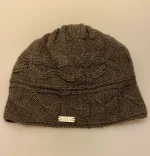 Hue i Uld med Foer - Kakao - Billede 5