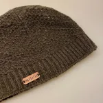 Hue i Uld med Foer - Khakibrun, boxa, 5176, zidzag, mørkebrung, grønbrun, army, khaki, teddybear, teddy, foer, herrehue, til, mænd, herrer, stor, stort hoved, xl, herrehue, mandehue, drengehue, beanie, ensfarvet, brun, nougat, meleret, håndstrikket, uld, ren, ulden, uldhue, helforet, fleece, vindtæt, windstopper, varm, enkel, klassisk, smart, hipster, hat, uldhat, strikhue, biti, ribe, mønsterstrik