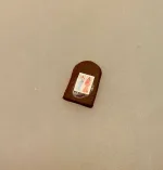 Kun Én af hver - Miniature Honningkage med 2 Engle, glansbillede, engle, glansbillede, honningkage med engel, honningkagehjerte, hjerte, af honning, honningkage, kagemand, glansbillede, julebag, julekage, 1:12, mini, mad, kager, bager, dukkehus, dukkehuset, tilbehør, ting, miniature, nisser, nisse, nissedør, nissehus, nissebo, juleting, små, flytter ind, jul i, biti, ribe, den store bagedyst, konditor, biti,