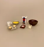 Kun Én af hver - Miniature Honningkage med 2 Engle - Billede 2