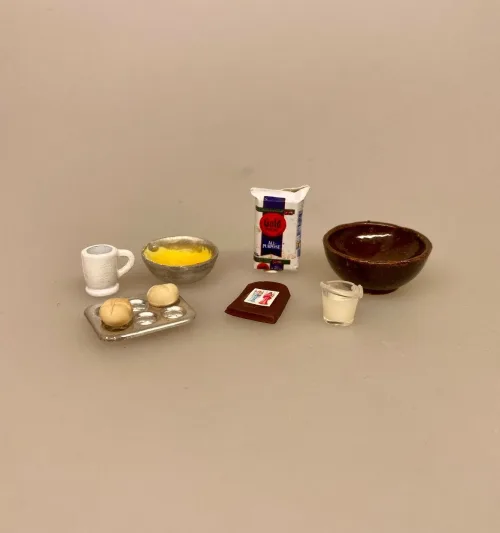 Kun Én af hver - Miniature Honningkage med 2 Engle - Billede 2
