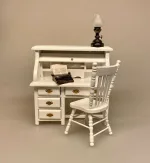 Miniature Krostol Hvid, 2810 V, krostol, pindestol, køkkenstol, nissestol, dukkehusstol, dukkestol, dukkehusmøbler, dukkemøbler, dukkehustilbehør, ting til, dukkehuset, miniaturer, miniature, mini, nissedør, nisseting, nissehus, nissebo, biti, ribe