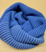 Eribe Strikket Tube Tørklæde Uld - Blues, coboltblå, kongeblå, himmelblå, blå, klar, ren, sporty, smart, royal blue, , merinould, , natur, neutral, anvendelig, smart, chunky, fyldigt, sporty, lækkert, smart, gave, gaveide, tilbehør, vinter, hætte, cape, stola, sjælevarmer, biti, skotsk, skotland, strik, skotsk, tørklæde, loop, uld, blød, kradser ikke, lunt, halsedisse