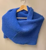 Eribe Strikket Tube Tørklæde Uld - Blues, coboltblå, kongeblå, himmelblå, blå, klar, ren, sporty, smart, royal blue, , merinould, , natur, neutral, anvendelig, smart, chunky, fyldigt, sporty, lækkert, smart, gave, gaveide, tilbehør, vinter, hætte, cape, stola, sjælevarmer, biti, skotsk, skotland, strik, skotsk, tørklæde, loop, uld, blød, kradser ikke, lunt, halsedisse