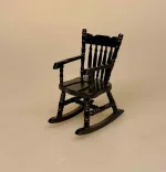 Miniature Gyngestol Sort - Billede 5