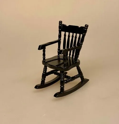 Miniature Gyngestol Sort - Billede 5
