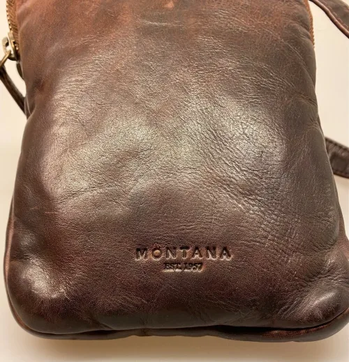 Bøffellæder Taske Ennis Kaffe Brun, mørkebrun, brun, kaffebrun, bøffellæder, bøffelskind, axelsons, montana, dansk, design, kraftig, sej, cool, stærk, casual, klassisk, kvalitet, lækker, lille, rummelig, cross over, cross body, skuldertaske, fest, hverdag, taske, biti, ribe, billig, tilbud, gave, gaveide, herretaske, til mænd, til drenge