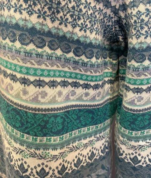 Dunque Fintstrikket Pullover - Bomuld Blå Farver, dunque, , mønster, strik, pullover, bomuld, økologisk, øko, gotts, crtificeret, bio, bomuldsstrik, trøje, bluse, lækker, smuk, feminin, kvalitet, klædelig, ribe, biti, vadehavet