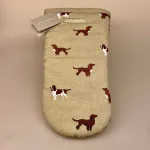Grillhandske Bomuld med Tryk - Spaniels - Billede 4