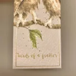 Bogmærke Karton med Ugler, wrendale, birds of a feather, natugle,Bogmærke Karton med Ugler, ugle, kloge, viden, lærdom, uddannelse, eksamen, gave, visdom, bogmærke, læsehest, elsker bøger, gavekort, til bøger, boggave, æseløre, gaveide, naturen, biti, ribe,