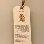 Bogmærke Karton med Ugler, wrendale, birds of a feather, natugle,Bogmærke Karton med Ugler, ugle, kloge, viden, lærdom, uddannelse, eksamen, gave, visdom, bogmærke, læsehest, elsker bøger, gavekort, til bøger, boggave, æseløre, gaveide, naturen, biti, ribe,