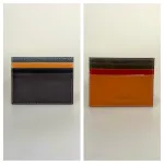 Unika Kortetui i Læder - Flerfarvet Enkel, assorterede, forkellige, nuancer, kulørt, gylden, orange, farver, billig, særlig, vegetabilsk, garvet, ægte, miljø, rigtigt, venligt, bio, pung, tegnebog, kortetui, kortholder, credit cards, kreditkort, betalingskort, lommer, skind, læder, unik, one of a kind, varme, biti, spansk, spanien, recycle, up cykled, tilbud, gave, gaveide, vadehavet, design