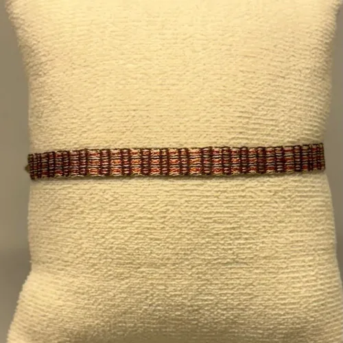 Vævet Armbånd Bredt - Sand, enkelt, bredt, herrearmbånd, beige, sandfarvet, neutralt, kobber, gyldent, maskulint, sporty, fransk, leju, hollandsk, håndvævet, venskabsarmbånd, veninde, ven, holdbare, sporty, smukke, vævede, armbånd, smalt, regulerbart, til, piger, damer, kvinder, drenge, mænd, særligt, flot, sporty, cool, moderne, gave, gaveide, konfirmand, konfirmation, biti, ribe, design,