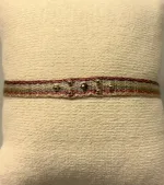 Vævet Armbånd 8 mm med Kugler og Agat - Grøn Rosaguld, Vævet Armbånd Bredt med Kugler og Agat - Grøn Rosaguld, unika, særlig, ædelsten, ægte, sten, turkis, calzedon, rosakvarts, agat, carneol, kærlighed, brud, morgengave, bryllup, gave, valentines, kæreste, forlovelse, feminint, sui ava, enamel, leju, vævet, håndvævet, fransk, holland, moderne, kunst, kunsthåndværk, one of a kind, kvalitet, holdbart, venskab, amulet, lykkebringende, smykke, flot, cool, lækkert, agater, anni lu, biti, ribe