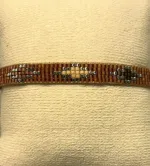 Vævet Armbånd Sead Beads 8 mm - Dust Sølv, Vævet Armbånd Sead Beads Bredt - Dust Sølv, brunt, unika, særlig, kærlighed, brud, morgengave, bryllup, gave, valentines, kæreste, forlovelse, feminint, sui ava, enamel, leju, vævet, håndvævet, fransk, holland, moderne, kunst, kunsthåndværk, one of a kind, kvalitet, holdbart, venskab, amulet, lykkebringende, smykke, flot, cool, lækkert, anni lu, biti, ribeds Bredt - Sort Sølv , japanske, sea beeds, miyuki, perler, glas, skinner, blanke, indiansk, håndlavet, maskulint, feminint, sort, perlearmbånd,