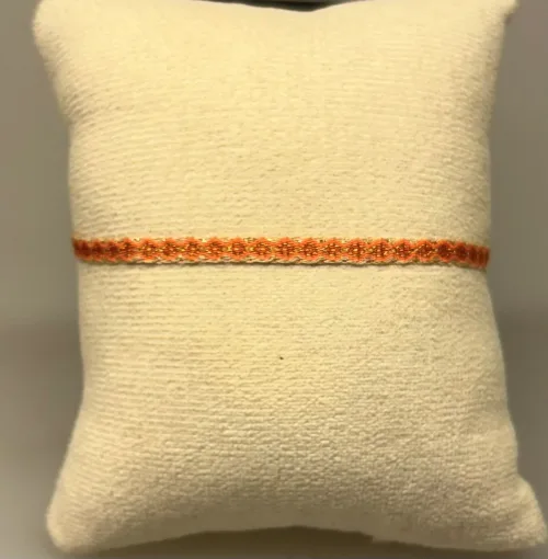 MT40, pack 3, Vævet Armbånd Smalt - Orange, fransk, leju, hollandsk, håndvævet, venskabsarmbånd, veninde, ven, holdbare, sporty, smukke, vævede, armbånd, smalt, regulerbart, til, piger, damer, kvinder, drenge, mænd, særligt, flot, sporty, cool, moderne, gave, gaveide, konfirmand, konfirmation, biti, ribe, design,