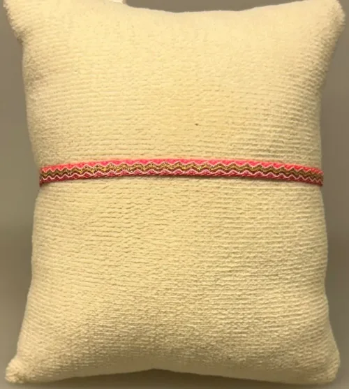 Vævet Armbånd Smalt - Pink, MT40, pack 5, rosa, pink, fransk, leju, hollandsk, håndvævet, venskabsarmbånd, veninde, ven, holdbare, sporty, smukke, vævede, armbånd, smalt, regulerbart, til, piger, damer, kvinder, drenge, mænd, særligt, flot, sporty, cool, moderne, gave, gaveide, konfirmand, konfirmation, biti, ribe, design,