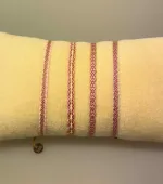 Vævet Armbånd Smalt - Sparkle, MT40, pack 3 , pack1, rosa, rød, sølv, fransk, leju, hollandsk, håndvævet, venskabsarmbånd, veninde, ven, holdbare, sporty, smukke, vævede, armbånd, smalt, regulerbart, til, piger, damer, kvinder, drenge, mænd, særligt, flot, sporty, cool, moderne, gave, gaveide, konfirmand, konfirmation, biti, ribe, design,