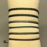 Vævet Armbånd Smalt - Sport, MT40, men, pack 1, ss24, blå, grøn, sort, sporty, fransk, leju, hollandsk, håndvævet, venskabsarmbånd, veninde, ven, holdbare, sporty, smukke, vævede, armbånd, smalt, regulerbart, til, piger, damer, kvinder, drenge, mænd, særligt, flot, sporty, cool, moderne, gave, gaveide, konfirmand, konfirmation, biti, ribe, design,