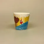 Mumi Kop - Lille My i Skoven, rätt start, RS, 6981, gul, kop, krus, træer,