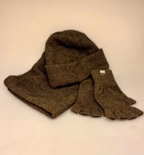 Possum Strikket Tube Tørklæde - Halsedisse Brun, Possum Hue Dobbelt med Opslag - Brun, kauri, 472, mørkebrun, brun, meleret, sort, soft, cashmere, cashmir, silke, ensfarvet, farvespil, unisex, til, herrer, damer, mænd, piger, varm, damehue, hat, strikhue, strikhat, strikket, let, lun, varm, blød, elegant, luksus, flot, klassisk, dobbeltstrikket, smart, luksus, kvalitet, cashmere, cashmir, biti, ribe, sort sol, vadehavet, out door, accessoires, tilbehør, vinter, efterår, new zealand, herrehue,