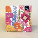 Servietter - Blomster Flor , kulørte, flower, party, power, borddækning, sommerfest, sommerbryllup, forår, konfirmation, forårsstemning, inspiration, vild med vilje, biologi, naturen, flora, insekter, bier, sommerfugle, picnic, skovtur, gave, gaveide, femin, yndig, sødt, nordisk, design, biti, ribe, sort sol, vadehavet, marsken