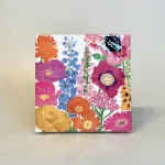 Servietter - Blomster Flor , kulørte, flower, party, power, borddækning, sommerfest, sommerbryllup, forår, konfirmation, forårsstemning, inspiration, vild med vilje, biologi, naturen, flora, insekter, bier, sommerfugle, picnic, skovtur, gave, gaveide, femin, yndig, sødt, nordisk, design, biti, ribe, sort sol, vadehavet, marsken