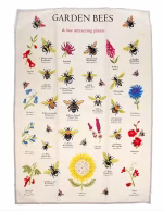Viskestykke Bomuld med Tryk - Bier og Blomster, rex, london, naturfarvet, bivenlige, planter, Bier, bi, bier, bisværm, biavler, honning, lynghonning, biavl, honningbi, grill, weber, gaveide, kok, madlavning, gaveide, biodiversitet, natur, dansk, danmarks, insekter, biodiversitet, biti, ribe, nationalpark, vadehavet, marsken, madlavning, finere, grill, weber, grillmester,, bage, bagning, den store bagedyst, opvask, flytte hjemmefra, gave