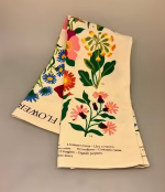 Viskestykke Bomuld med Vilde Blomster, rex, london, tea towel, vild med vilje, natur, flora, biodiversitet, madlavning, opvask, biolog, biologi, outdoor, sødt, gave, gaveide, praktisk, pænt, bomuld, flot, særligt, biti, ribe