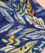 Tørklæde Let Vævet Uld - Djian Paradis Blå - Billede 2