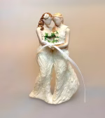 More Than Words - From This Day Forward, 9633, for altid, piger, brudepar, brude, lesbisk, kvinder, kærlighed, kagefigur, bryllup, bryllupskage, kransekagefigur, top, homo, regnbue, evigt, hengivenhed, bryllupsgave, gave, gay, homobryllup, kærester, glbt, biti, ribe, smuk, særlig, personlig