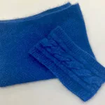 Pandebånd Possum Uld Kabelmønster - Kongeblå, regatta, cobolt, kobolt, blåt, royal, blue, klar, 686,