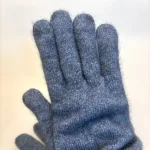 Strikkede Fingervanter Possum Blå, noble wilde, gloves, 466, neptune, fingerhandsker, fingervanter, strikhandsker, denim, jeansblå, blå, gråblå, uldvanter, uldhandsker, luksus, cashmere, cashmir, angora, ekstra, bløde, lune, lækre, varme, damer, piger, flotte, luksus, kvalitet, new zealand, biti, ribe, vinter, tilbhør, out door, vadehavet, nationalpark, sort sol, opossum