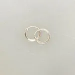 Creoler i Sølv Ø 14 mm Glatte Hoops med Kantet Profil, firkantet, runde, øreringe, hoops, ringe, ægte, sterlig, sølv, billige, kvalitet, maanesten, stine a, enamel, cph, dansk, design, brands, smykker, holdbare, specielle, stilede, stilige, enkle, tilbud, cool, små, simple, 14 mm, 39-E-14, biti, ribe