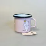 Mumi Metal Krus 25 ml - Snorkfrøkenen Rosa, lyserød, pink, pige, pigekop, pigekrus, baby, shower, 1701-025-07, kæreste, girly, pigekrus, pigekop, lille my, snorkfrøken, pink, 25 cl, blomstereng, bier, biodiversitet, vilde, blomster, margueritter, emalje, kop, krus, muurla, mumitrolde, mumikop, mumikrus, skovtur, til, børn, bålmad, biti, ribe, gave, fødselsdagsgave, barselsgave, dåbsgave,