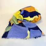 Tørklæde Let Vævet Uld - Djian Nordic Dots, 5043, D, nordisk, stil, design, dansk, uld, ren, blød, luksus, varmt, flot, stort, lækkert, kvalitet, halstørklæde, elegant, damer, aflangt, langt, smart, stola, uldtørklæde, heluldent, tryk, mønstr, motiv, abstrakt, stilrent, stiligt, stilfuldt, forår, sjal, gave, gaveide, smukt, kunstnerisk, biti, ribe