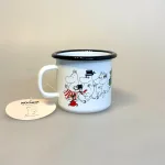 Mumi Metal Krus 25 ml - Mumi Familien, happy family, mumi, mumimor, lille my, mumrik, snorkfrøken, mumikop, mumikrus, emaljekop, emaljekrus, varme, drikke, metalkop, bålbad, eventyr, børnekop, børnekrus, praktisk, outdoor, telttur, shelter, gave, gaveide, barnedåb, barselsgave, baby shower, lille ny, børneservice, mumiting, biti, muurla, finsk, finland, eventyr, lækker, kvalitet