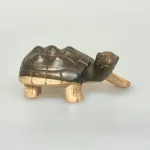 Skildpadde - Håndskåret af Træ, træskildpadde, pilskadde, træfigur, trædyr, håndskåret, håndlavet, træskærearbejde, turtoise, turtle, figur, kunst, kunsthåndværk, biti, ribe