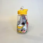 Vandflaske - Mumi Picnic Gul, mumi, familien, skovtur, mumimor, mumifar, snorkfrøkenene, lille my, rs6520, drikkedunk, drikkeflaske, flaske, børnedrikkedunk, sød, sjov, mumiting, mumiflaske, mumidrikkedunk, mumitroldene, mumidalen, bæredygtig, miljø, genanvendelig, let, praktisk, smart, madpakke, frokost, rs6883, halvliters, lille, biti, ribe