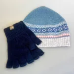 Hue Uld - Eribé Beanie Lyseblå Grå, dueblå, blå, grå, lysegrå, klassisk, dew, lys, sporty, dansk, nordisk, design, mønsterstrik, færø, island, skotsk, tynd, lækker, herrehue, damehue, unisex, glot, kvalitet, ulden, uld, ren, lambswool, merino, strikket, lun, behagelig, klædelig, beanie, biti, ribe,