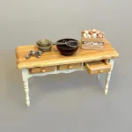 Miniature Keramik Grødfad Mørkebrunt, Miniature Sigte med Skaft, si, sigte, dørslag, 1:12, dukkehus, nissedør, nisseting, køkken, køkkentøj, mini, miniatyre, miniature, 7803, nissetilbehør, nisseting, nissebo, sjov, julekalender, for børn, december, dukkekøkken, symbolsk, gave, gavekort, gaveide, sang, tale, kok, bagning, bager, bagekursus, bageting, bagetilbehør, biti, ribe, titanias, palads, feer, dukkehusting, dukkehustilbehør, god morgen nisser, birgitte frigast, sætterkasse, sættekasse