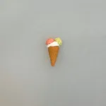 Miniature Vaffel Gammeldags med 2 Kugler, 5886, isvaffel, isvafler, underground, ben & jerrys, hansen is, is, dukkehus, dukkehusting, dukkehusmad, legemad, miniature, miniaturer, nissedør, nisseting, nissetilbehør, ting til, tilbehør, nisser, dukkehus, biti, ribe, sætterkasse, sættekasse, sætterkasseting,