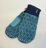 Strikkede Luffer Uld med Bomuldsfoer - Kajash Blå, blau, 7, 21670, tynde, lette, lune, bløde, luffer, vanter, kubemønster, to-farvede, grafisk, fairtrade, nepal, teal, petrol, lys, turkis, navy, marine, mørkeblå, navyblå, marineblå, elegante, tidsløse, klassisk, drengevanter, dreng, drengeluffer, herre, herrer, mænd, unisex, klassisk, stilig, sporty, blå grøn, lus, nordisk, norsk, design, håndstrikkede, hjemmestrikkede, strik, strikvanter, strikluffer, strikhandsker, luffer, uldvanter, uldluffer, uldhandsker, vintervanter, vinterluffer, cykel, windstopper, ren, uld, uldne, merino, bomuld, økologisk, bæredygtig, miljø, rigtig, friske, flotte, farver, farveglad, fåreuld, forede, foer, moderne, hippe, hipster, færø, islandsk, mønster, hønsestrik, mønsterstrik, lækre, kvalitet, holdbare, damer, piger, pigevanter, dameluffer, moshiki, fairtrade, biti, ribe, vadehavet, får, lam, marsklam, vadehavslam, bløde, vindtætte, vinter, gave, gaveide, julegave, tilbehør, accessoires,