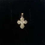 Vedhæng i Bronze - Dagmarkors Apostle Mini, dronning dagmar, Dagmarkors, dronning dagmar, ribe, vadehavet, biti, museums smykker, kopismykker, vikingekopier, kors, fund, danefæ, kristent kors, ægte